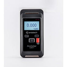 Load image into Gallery viewer, Andatech Surety Workplace Breathalyser AS3547 2019 Certified - Black 9