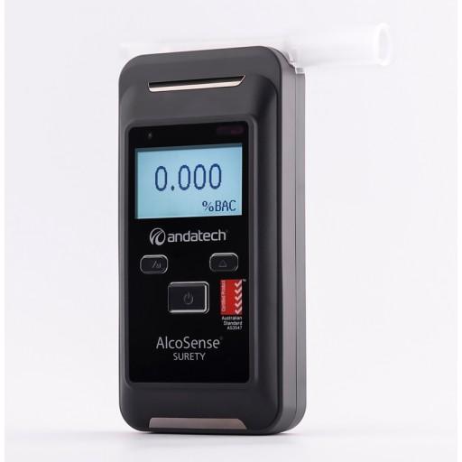 Andatech Surety Workplace Breathalyser AS3547 2019 Certified - Black 7