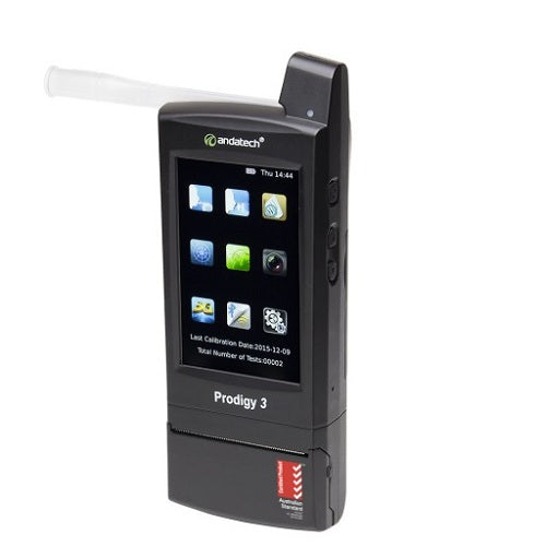 Andatech Prodigy 3 Workplace Breathalyser - Black 4
