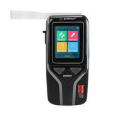 Andatech AlcoSense Prodigy S Breathalyser front view with touch screen display.