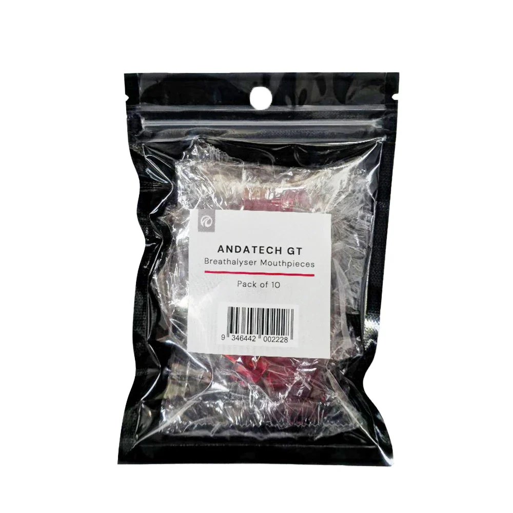 Andatech Mouth pieces for Andatech GT Breathalyser (10 per pack)