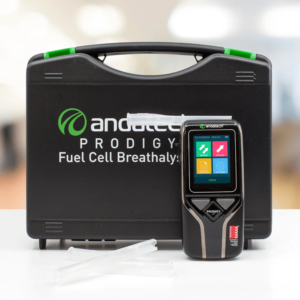 Protective hard case containing the Prodigy S