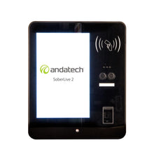 Load image into Gallery viewer, Andatech Soberlive FR Facial Recognition Wall Mounted Breathalyser - Black 3
